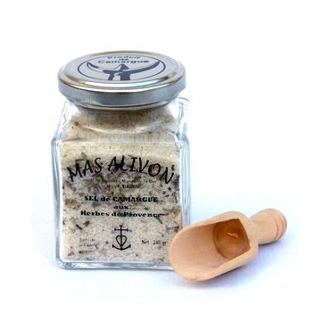 Sel de Camargue aux herbes de Provence 220g
