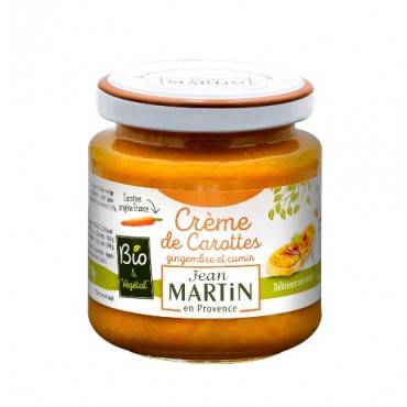 Crème de carottes bio