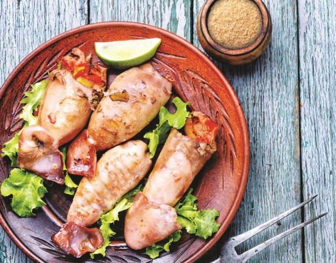 Recette d'Encornets à la Caponata