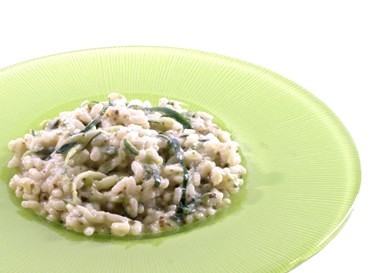 Risotto de courgettes et Pistou