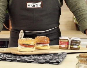 Burger à la Tapenade noire